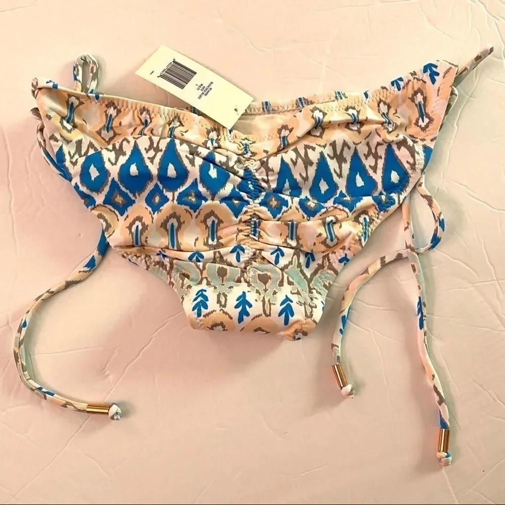Eberjey Bleached Blues Kate Multi Swim Bikini L